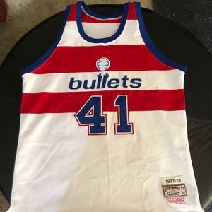 Wes unseld Washington bullets jersey